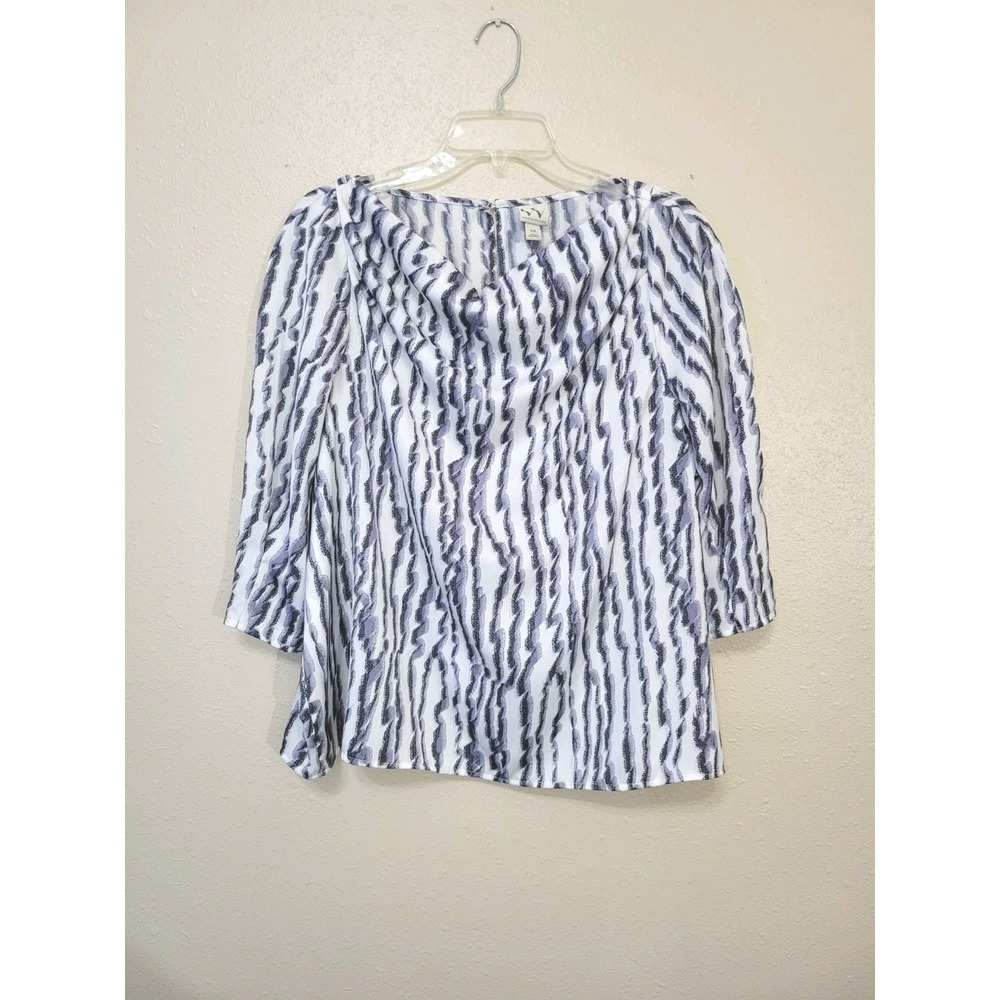 Worthington Women's Top 3/4 Sleeve Pullover Career Casual Blouse Sz XXL